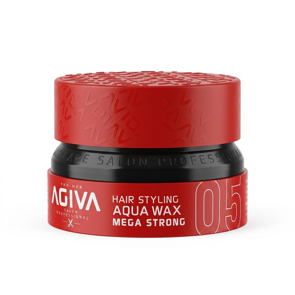 AGIVA HAIR WAX 05 RED AQUA MEGA STRONG - 155 ml