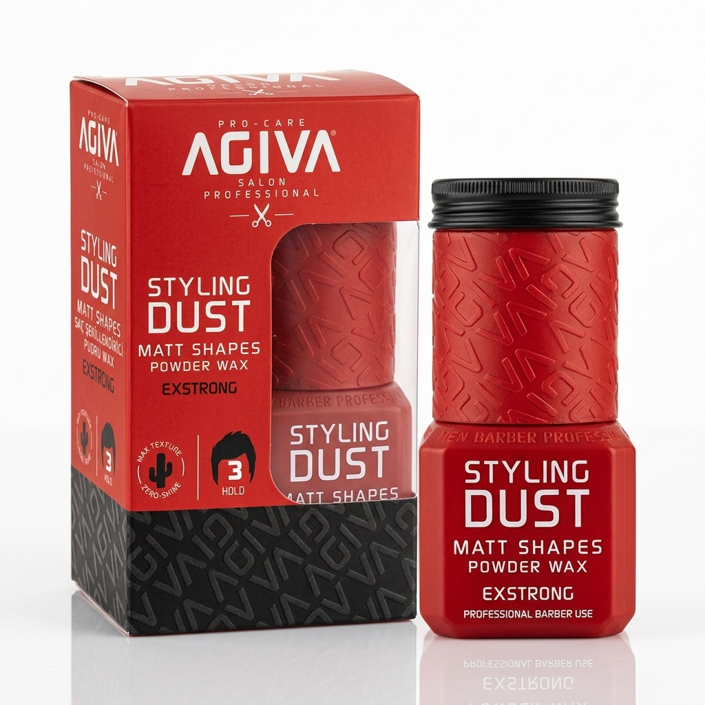 AGIVA STYLING DUST POWDER WAX 03 RED EXSTRONG - 20 ml