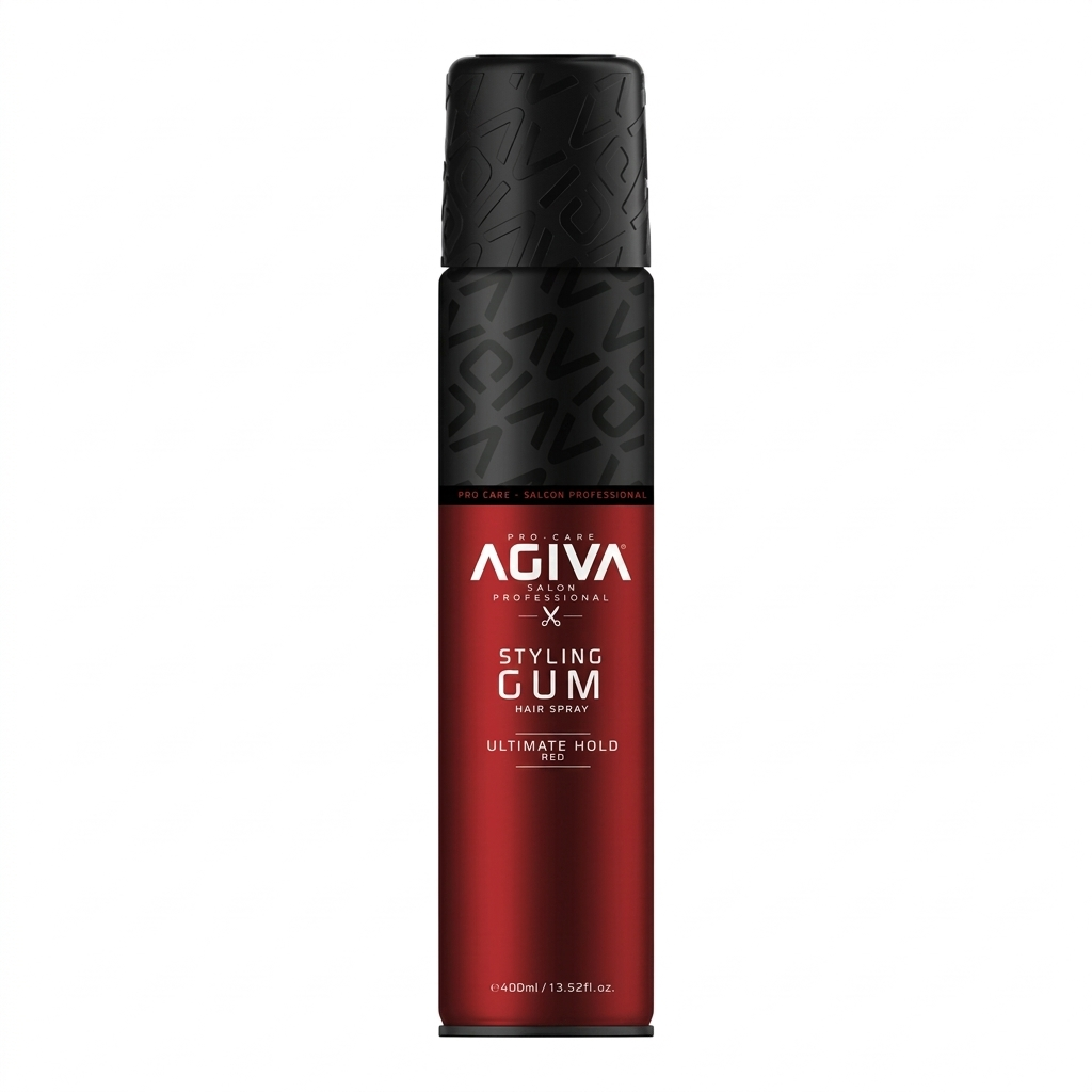 AGIVA HAIR SPRAY 03 GUM ULTIMATE HOLD RED - 400ml