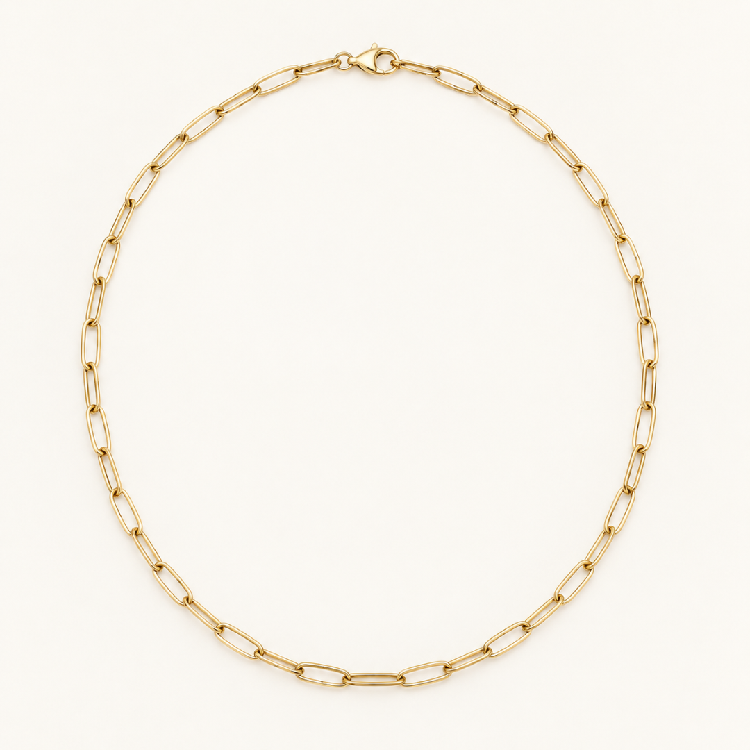 Eve Paperclip Chain Necklace