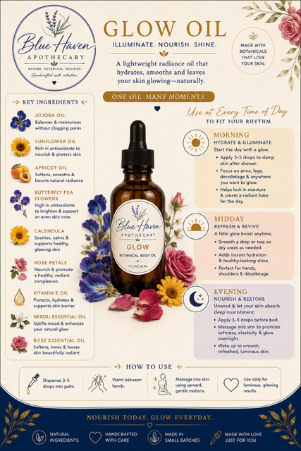 Glow-Botanical Body Oil