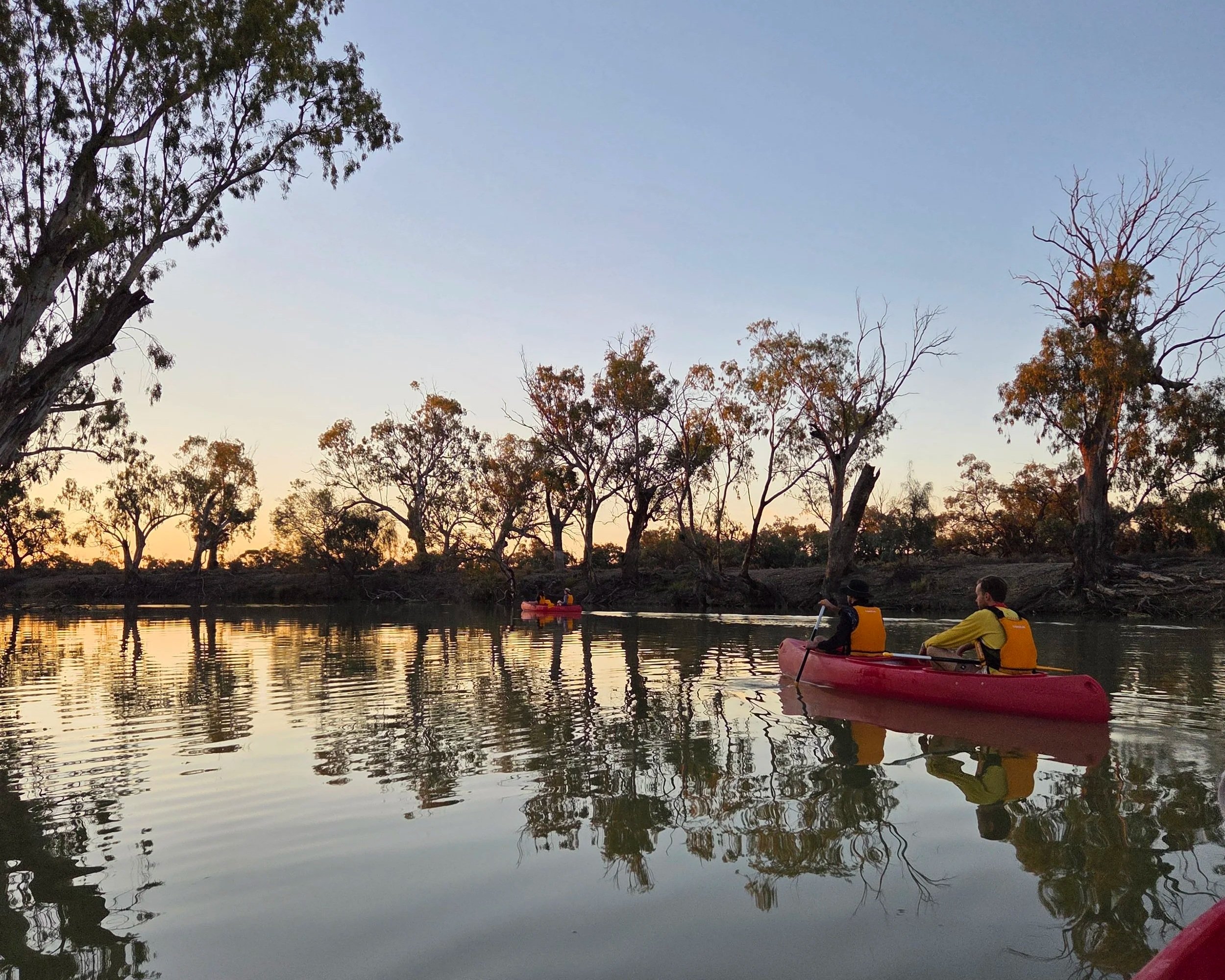 twilight canoe image