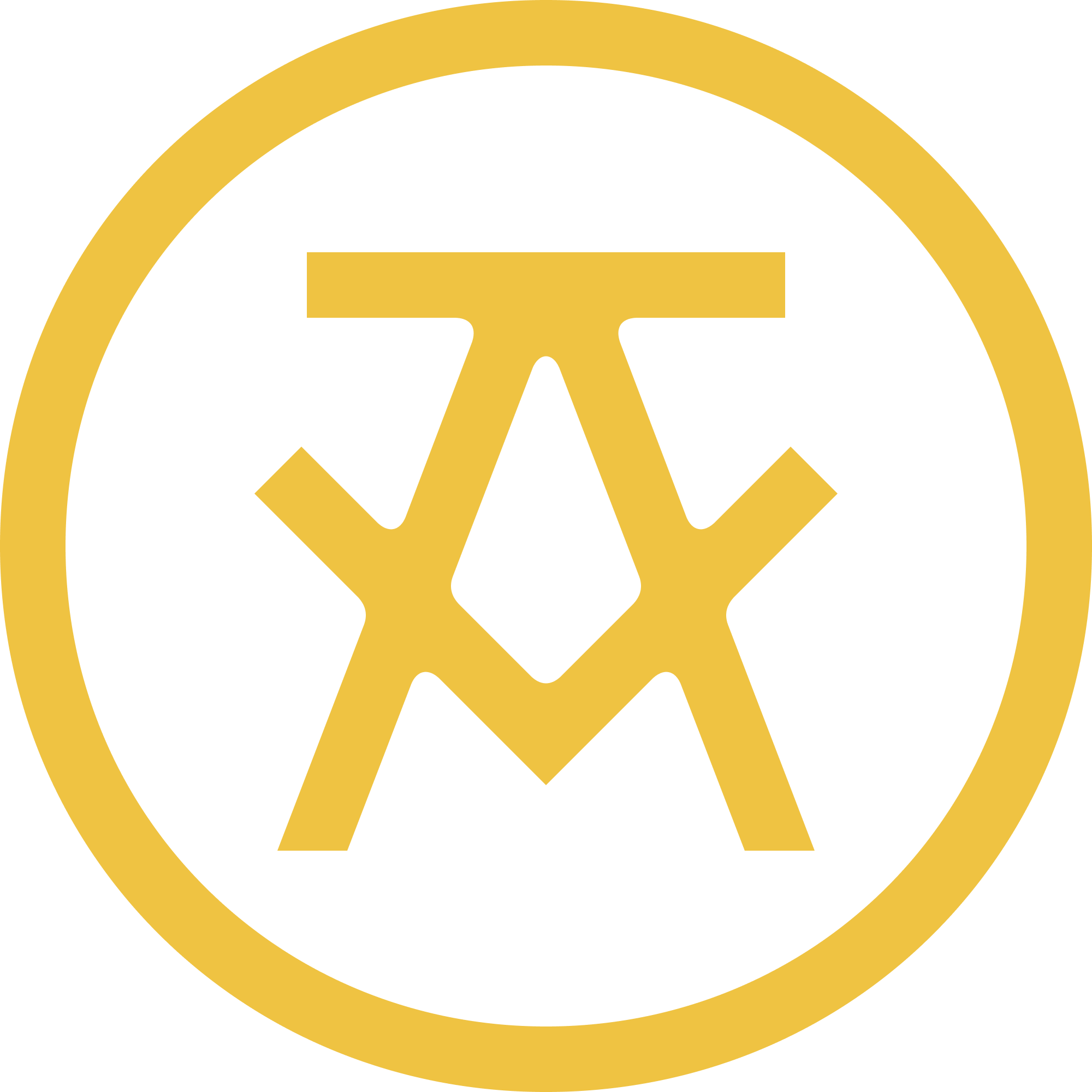 Symbol für Kommunikation und Datenschutz, goldene Dekoration auf schwarzem Hintergrund.