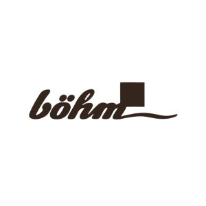 Logo mit dem Text 'böland' in brauner Schrift auf schwarzem Hintergrund