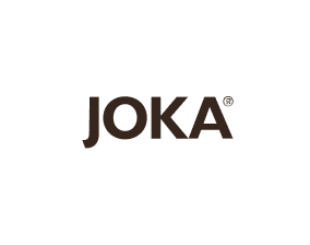 Joka Logo auf schwarzem Hintergrund