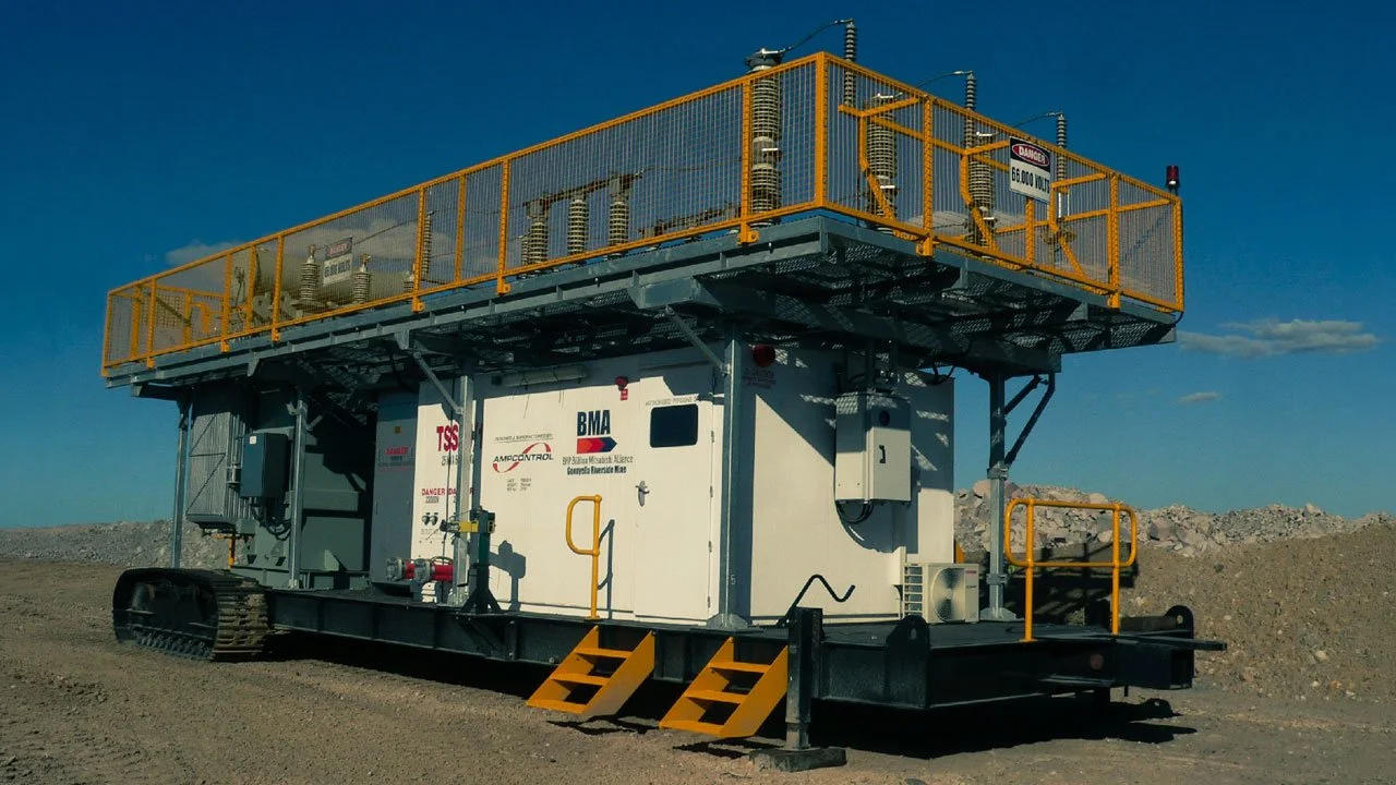 Opencut transportable substation