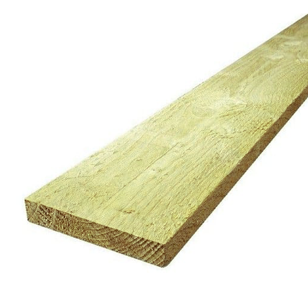 Planche / bardage agricole - Bois Douglas - Calibrée et Traitée Classe 3 Vert -  long. 4,00 M prix au m2