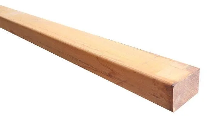 Lambourde bois exotique 40x65mm - Rabotée 4 faces- Long. 2,45m - Prix par pièce