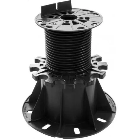 Plot PVC réglable pour lambourdes – Hauteur 115-220 mm – Pour terrasses en bois - carton de 18 PCS