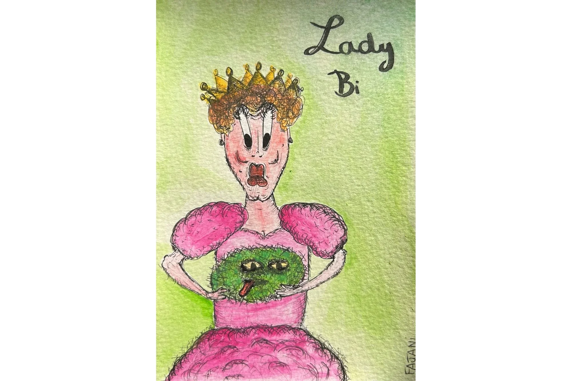 LADY BI - 11x16cm