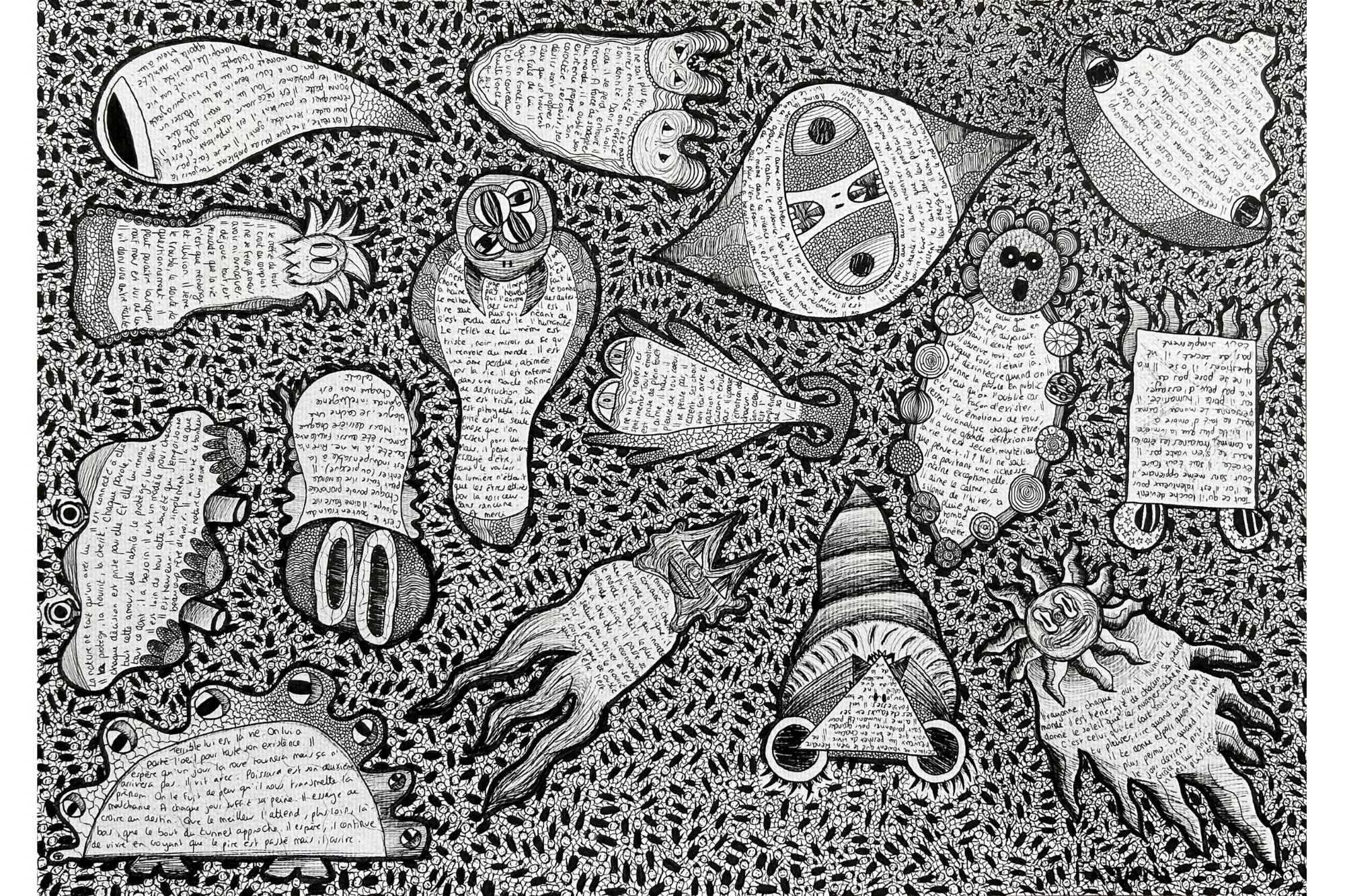HUMANITÉ - 42x30cm