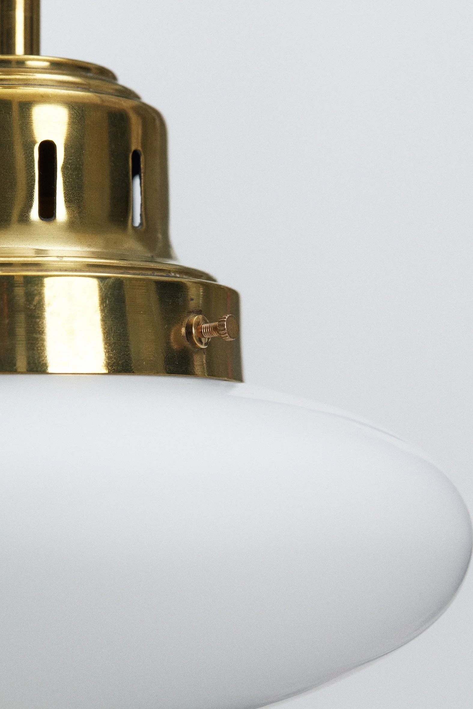 Hanging Brass Lamp