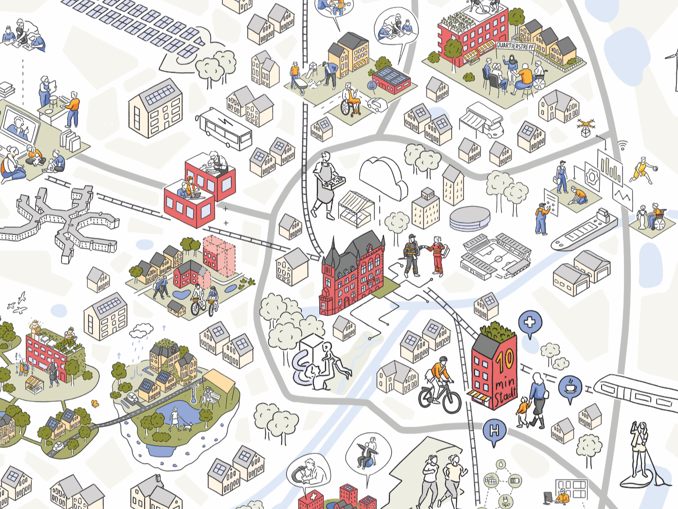 Oldenburg im Jahr 2050