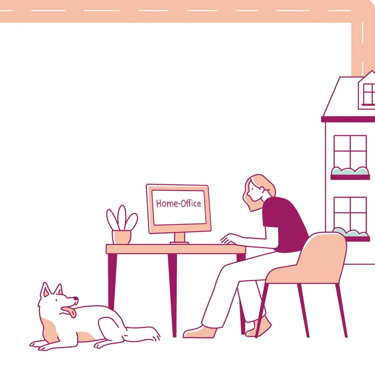 Detailansicht Homeoffice