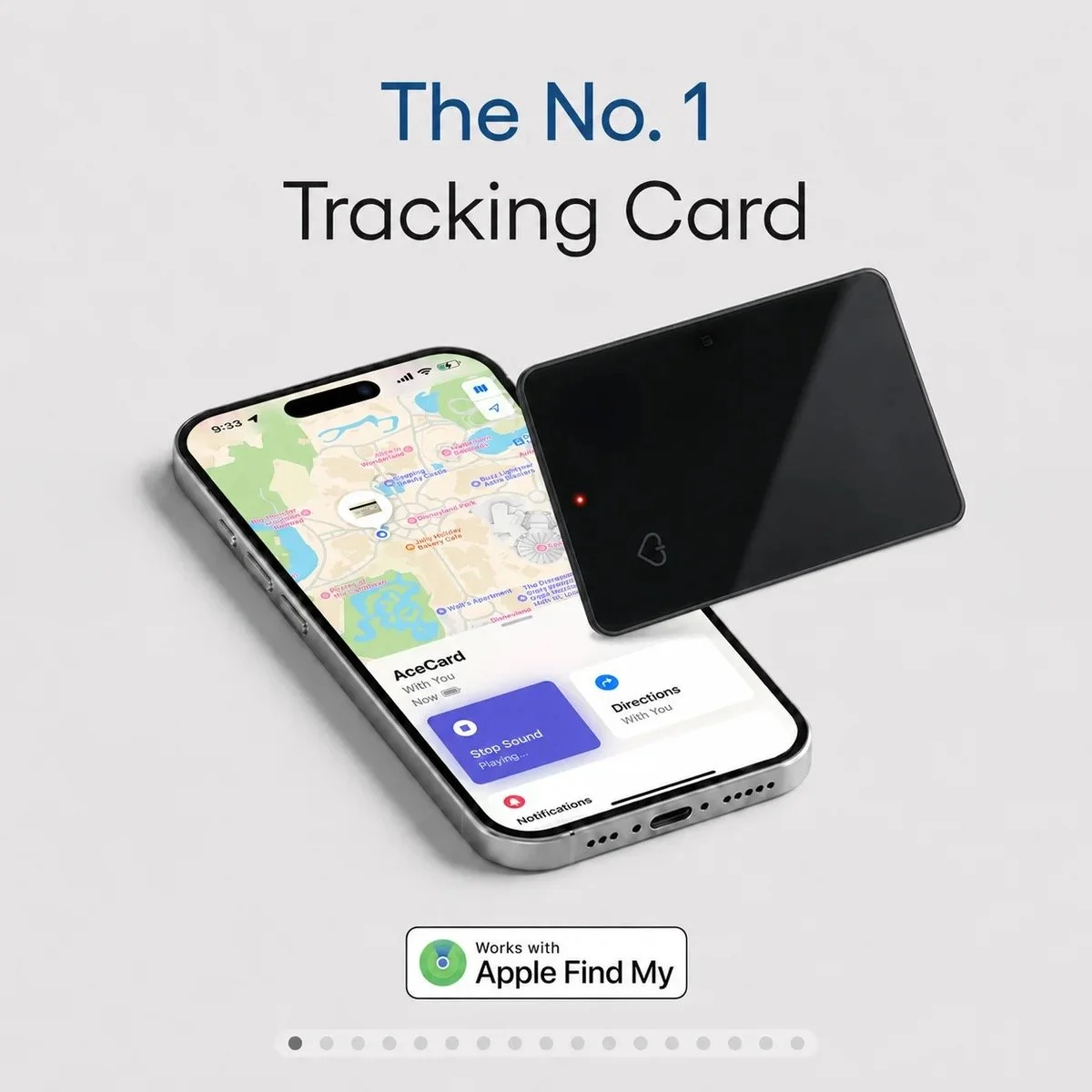 ACE Tracker Card (rechargeable)