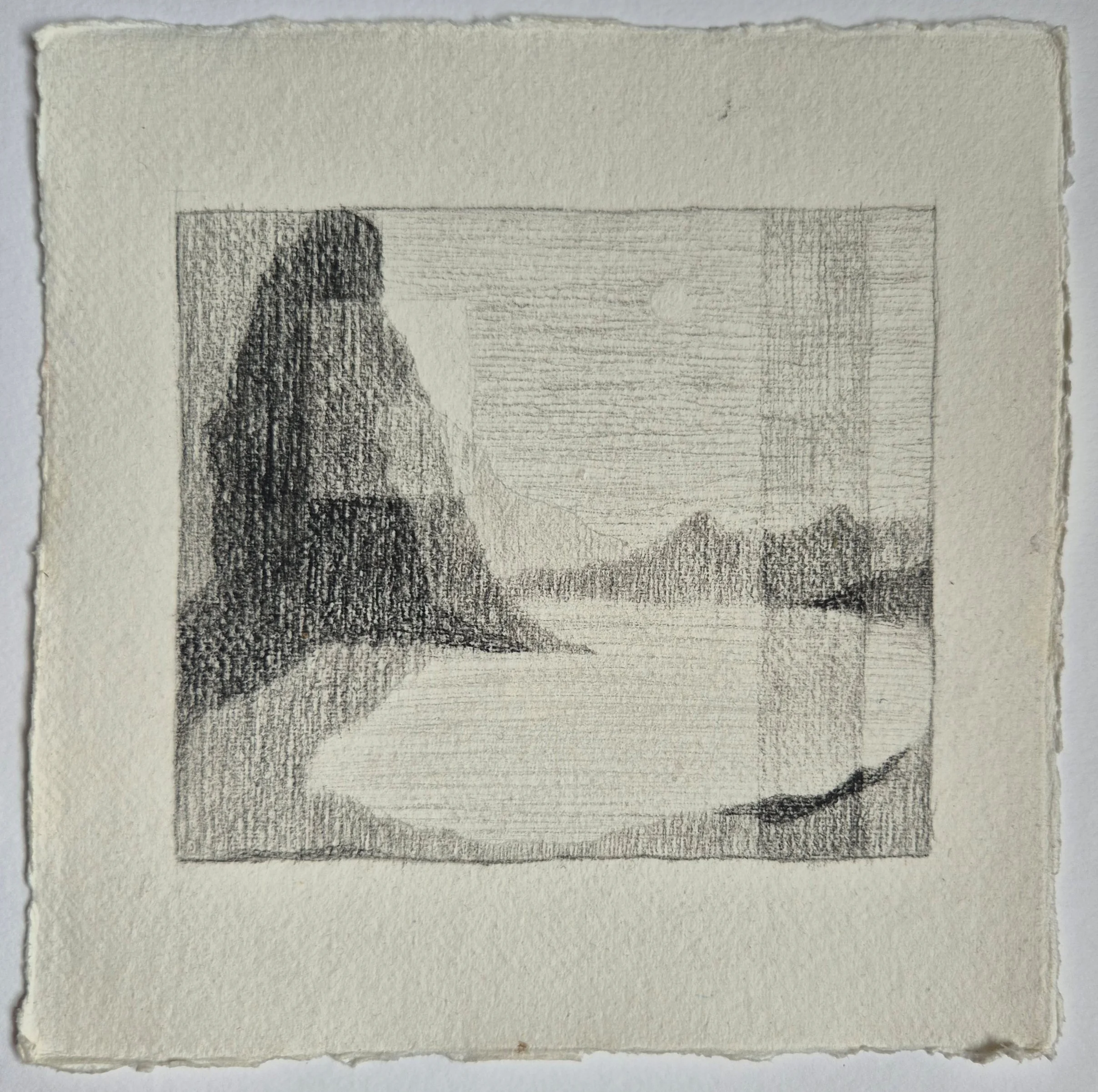 20 x 20 cm // dry pastel, coal & graphite on cotton