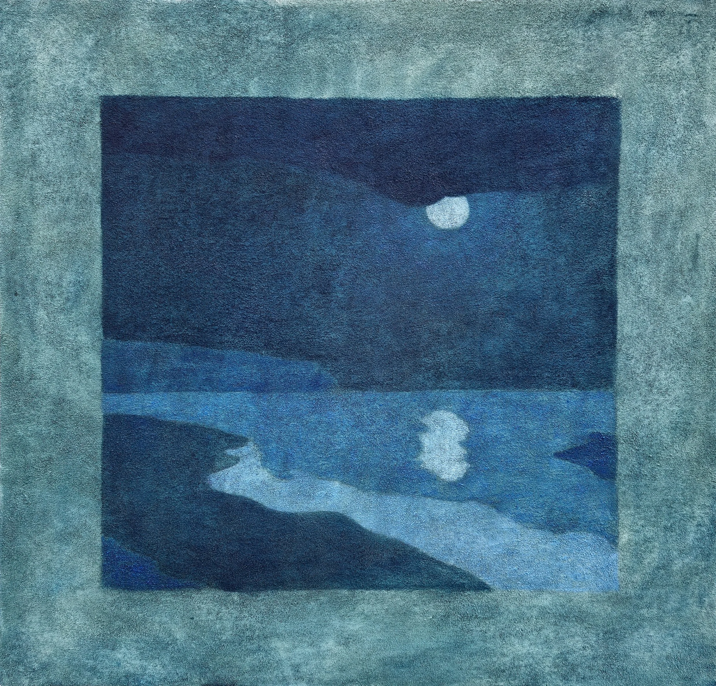 ‘sway’ // 100 x 100 cm // oil & sand on canvas