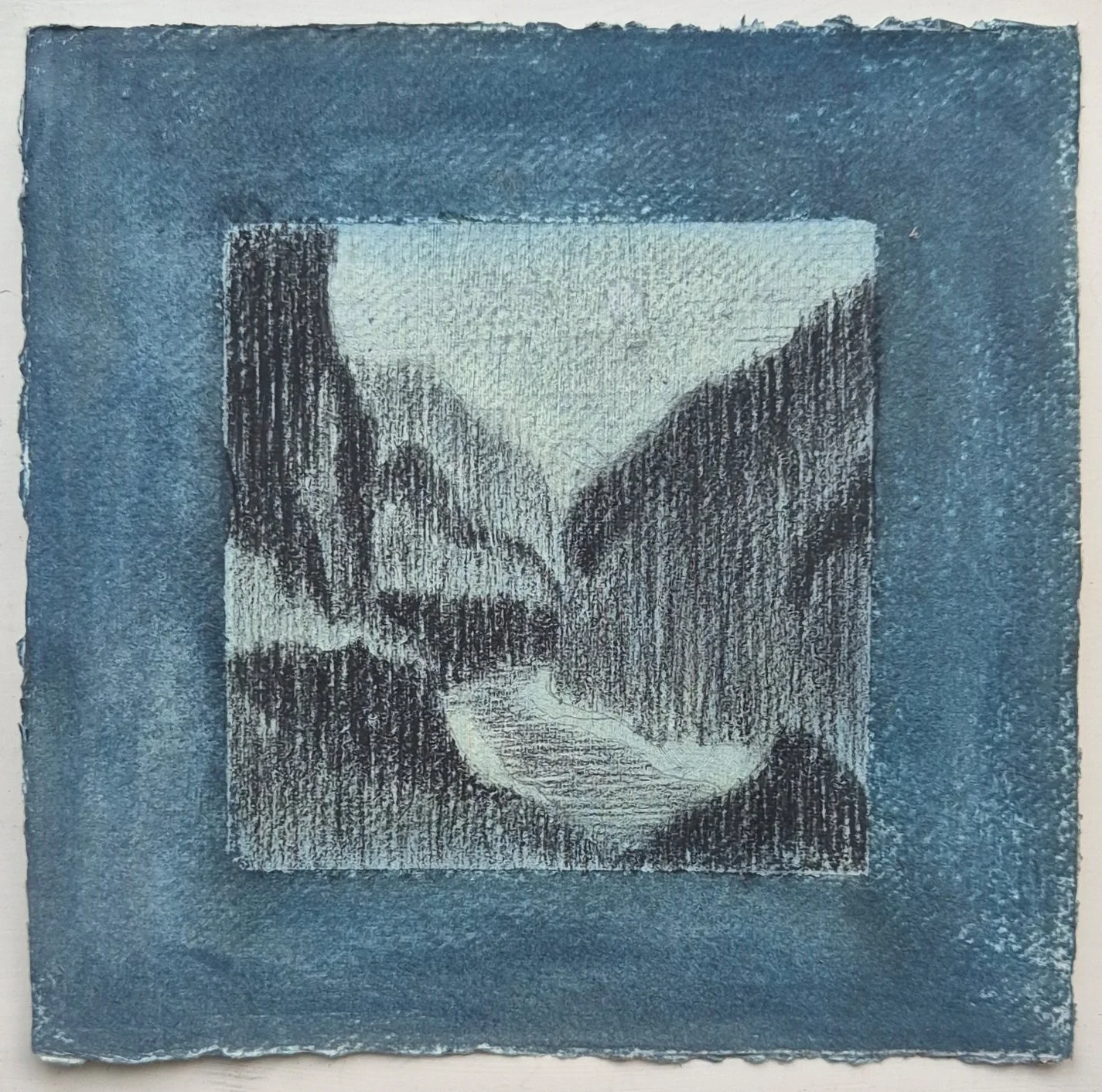 20 x 20 cm // dry pastel, coal, oil & graphite on cotton