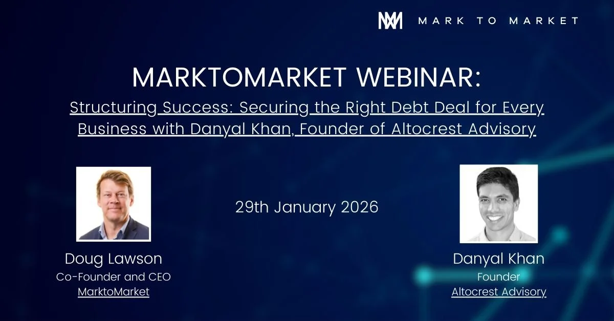 Mark to market webinar thumbnail with danyal khan
