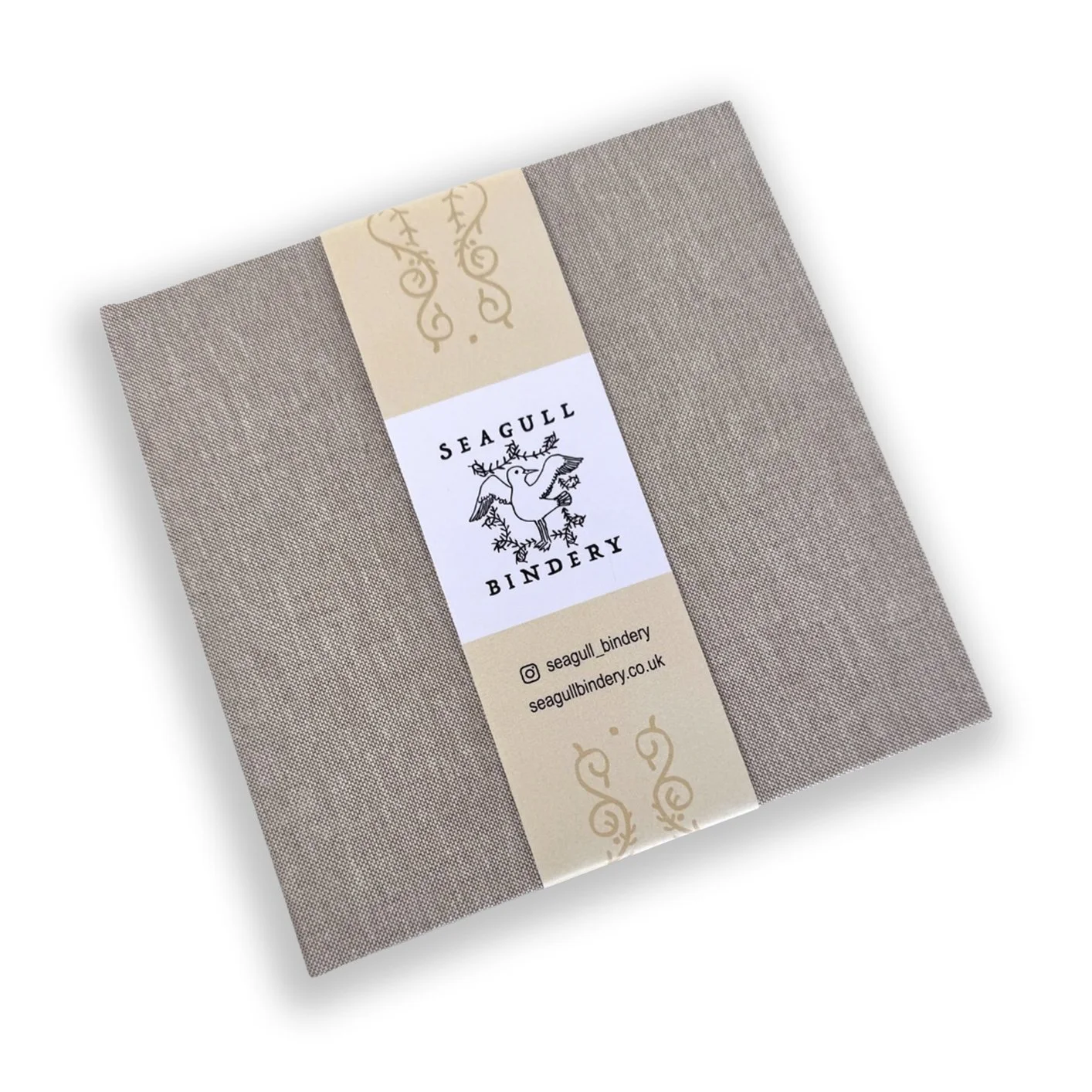 Square Khadi Sketchbook Stone