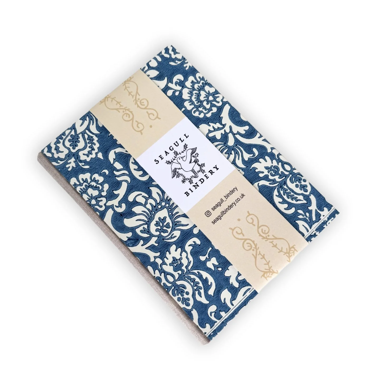 Blue Floral A5 Journal