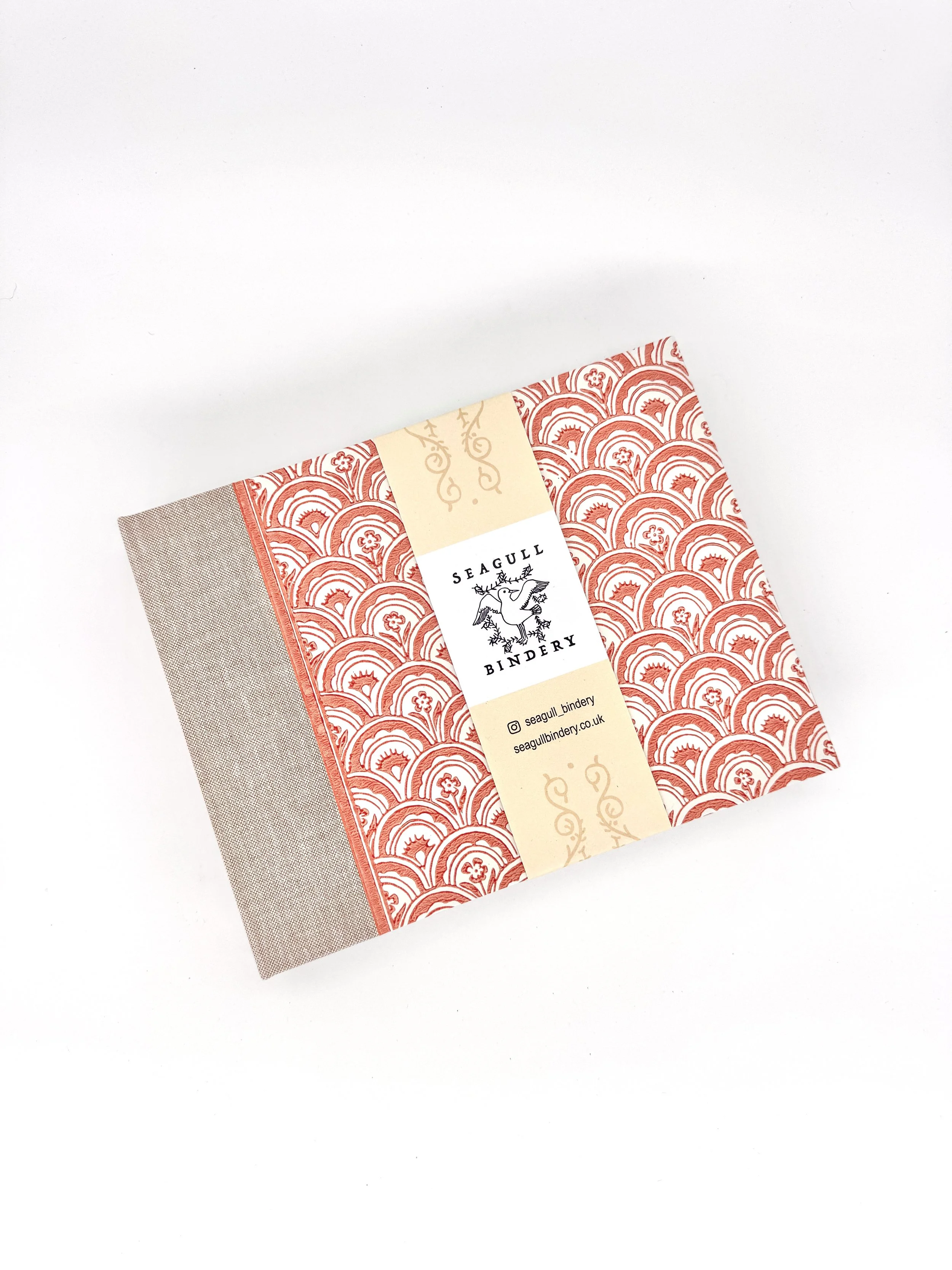 Orange Mosaic watercolour book