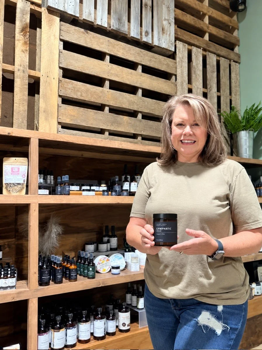 Brandi Phipps owner of Burley Sustainable General Store in West Jefferson, NC.