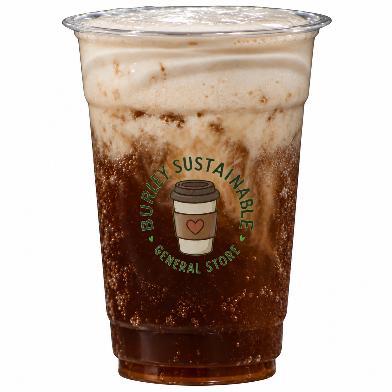 Coffee made with organic ingedients at Burley Sustainable General Store in West Jefferson, NC.