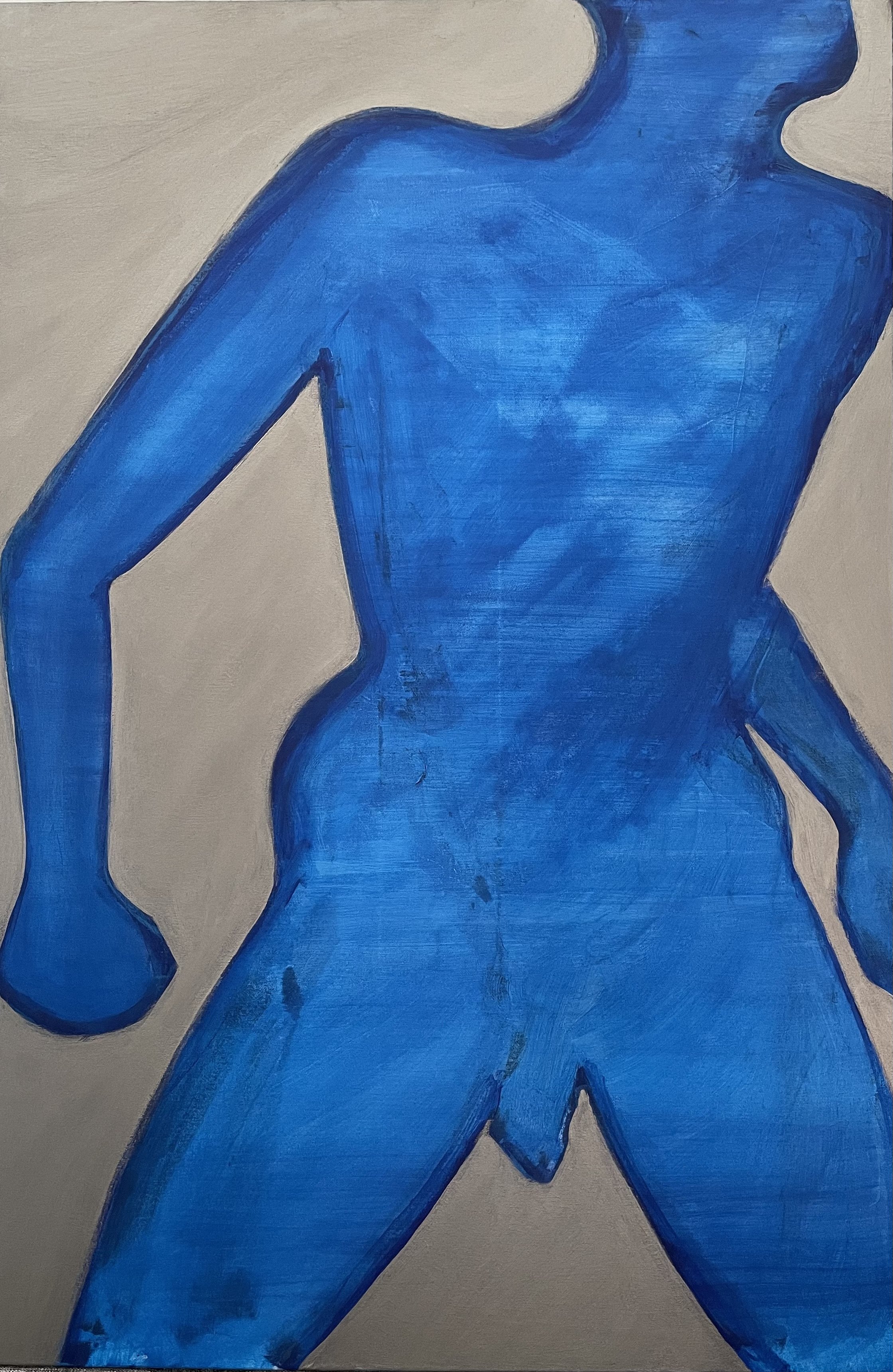 6. Blue Male in Silver