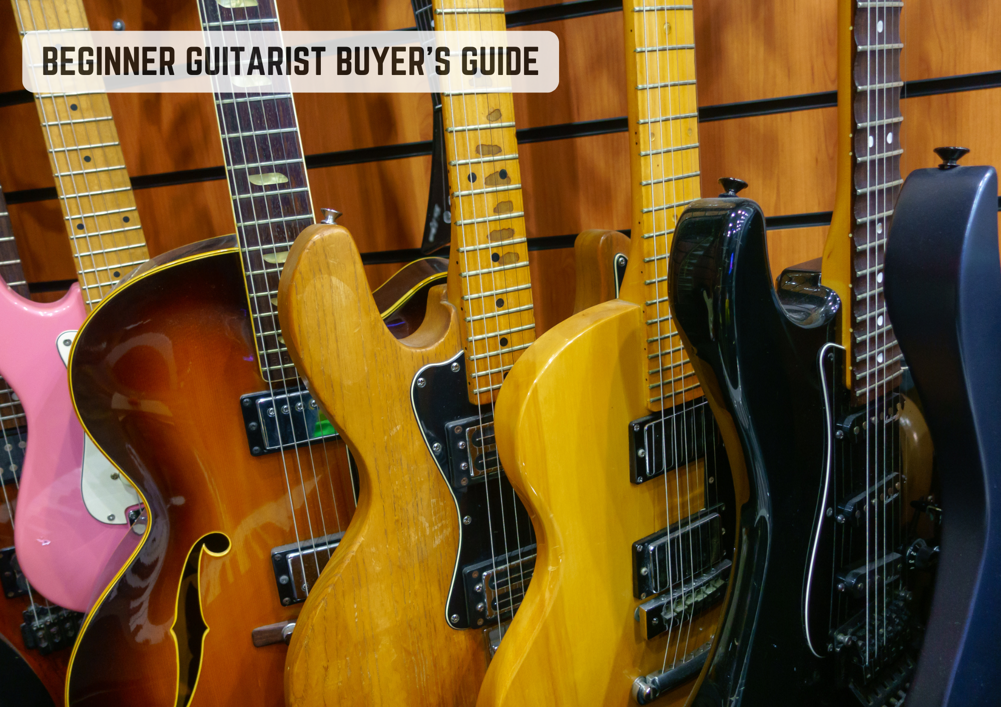 Beginner Guitarist Buyer’s Guide