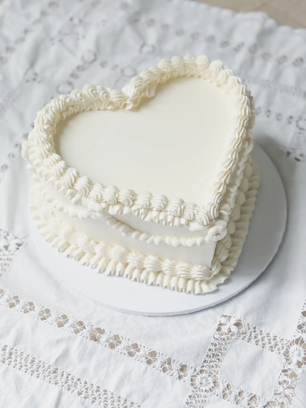 Large Vintage Style Heart