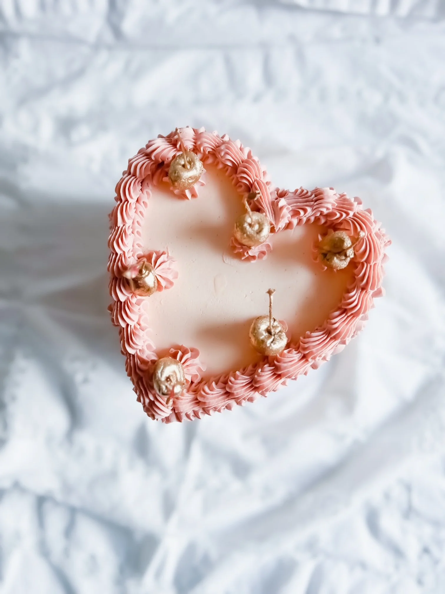 Vintage Heart Cake