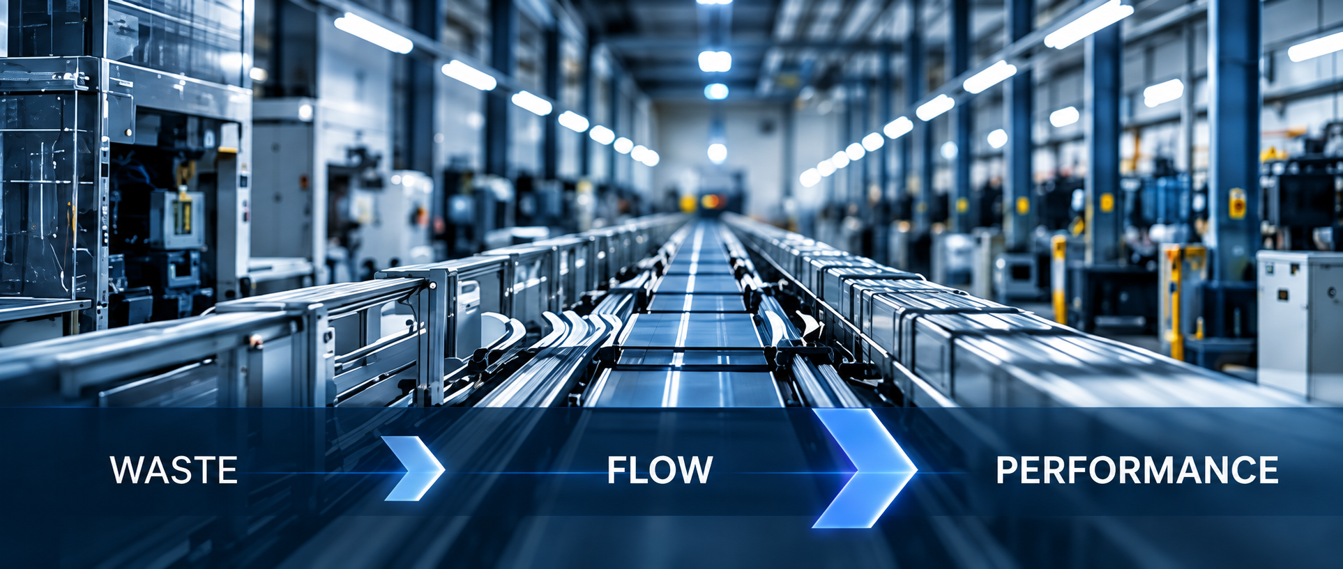 Process flow from waste to performance