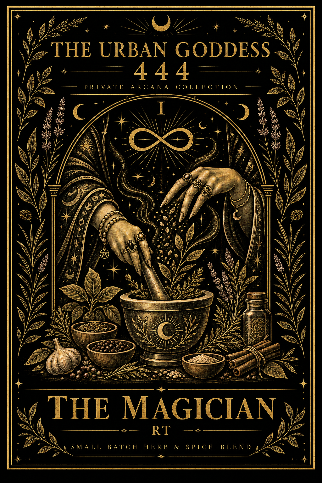 The Master of the Elements (The Triple Agonist)The Magician stands before an altar holding four distinct tools: a wand, a cup, a sword, and a pentacle, mastering air, water, fire, and earth to manifest his will. The Magician RT3 steps up to the metab