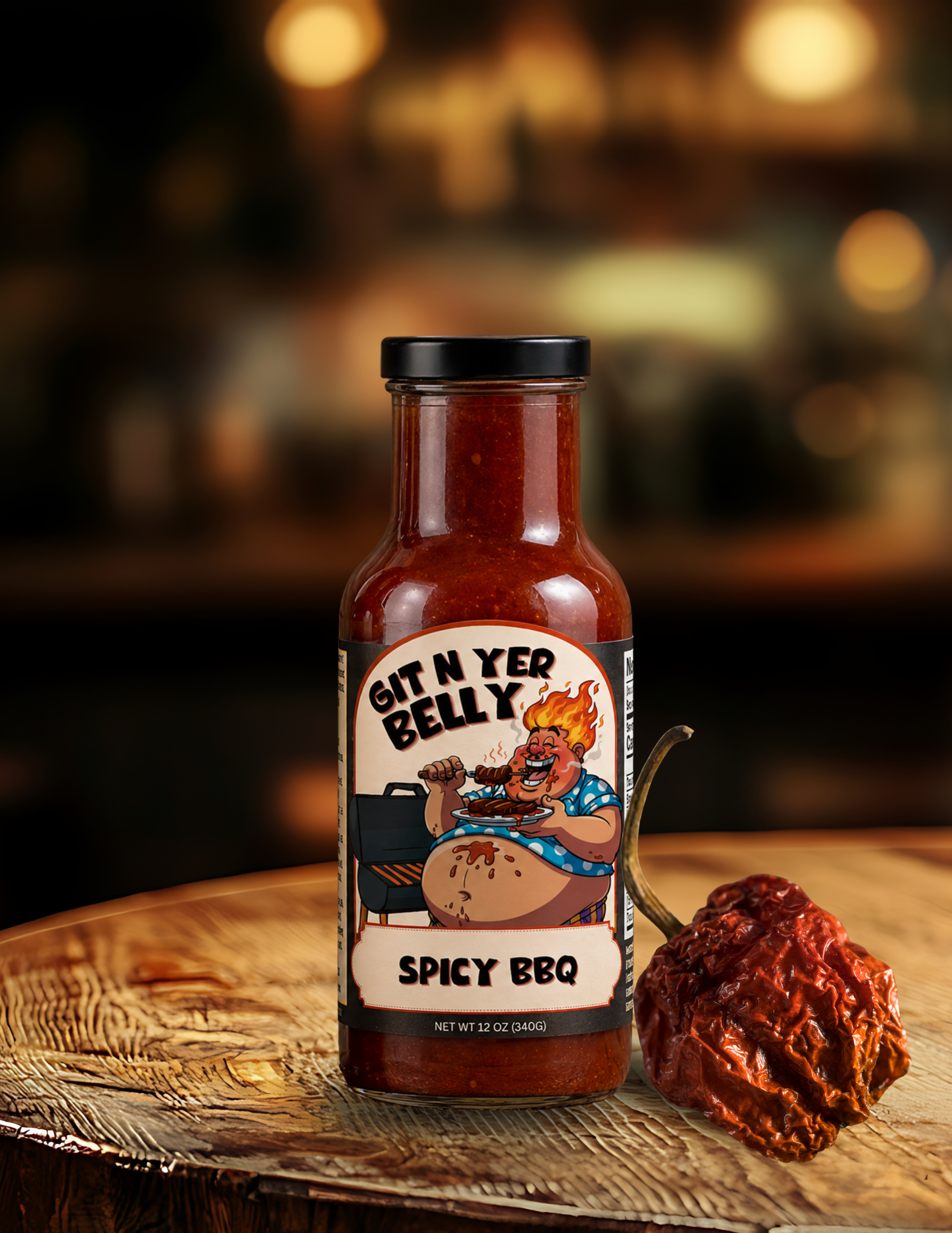 Git N Yer Belly BBQ Spicy