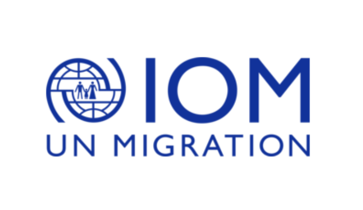 International Organization for Migration (IOM) logo, client of Masha Tarle