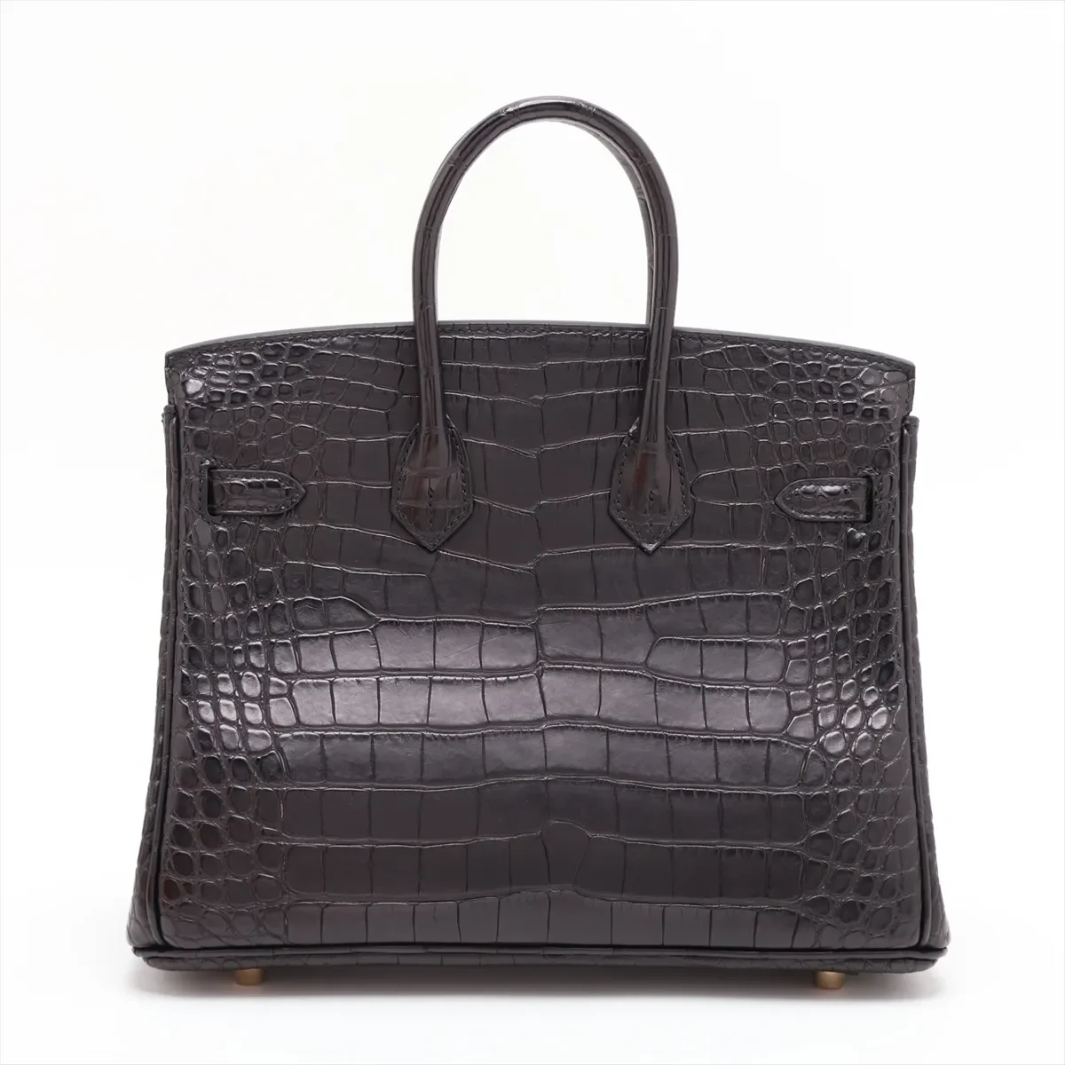 Hermes 2024 Black Matte Alligator Birkin 25-GHW2.webp