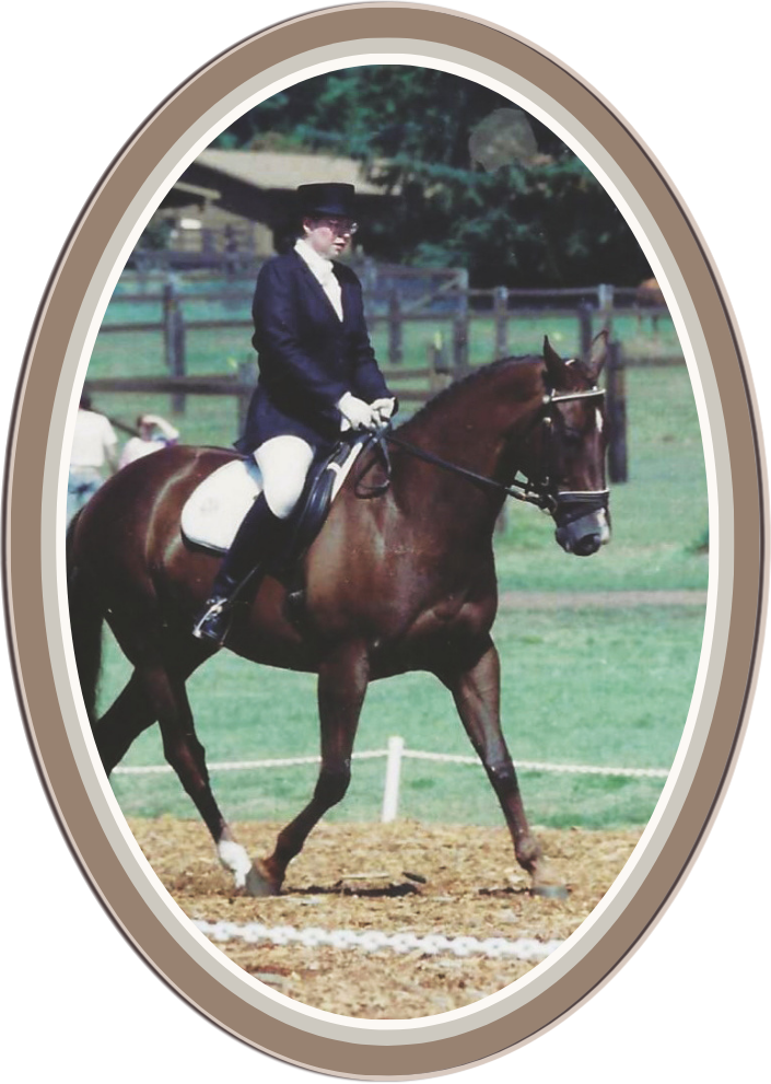 Linda Anne Starr riding dressage. Linda Anne Starr | Training the Horse's Beautiful Mind