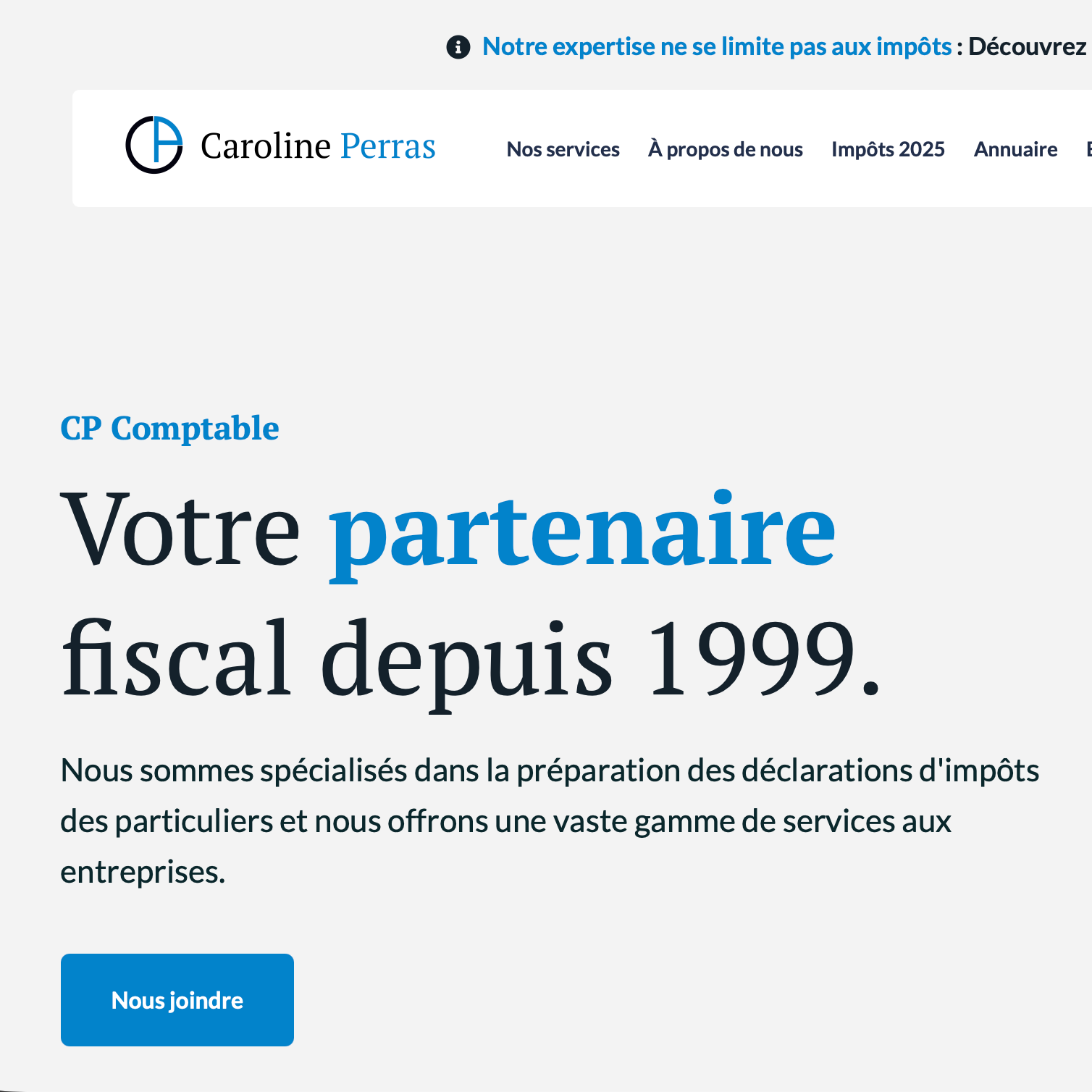 Infolettre : CP Comptable