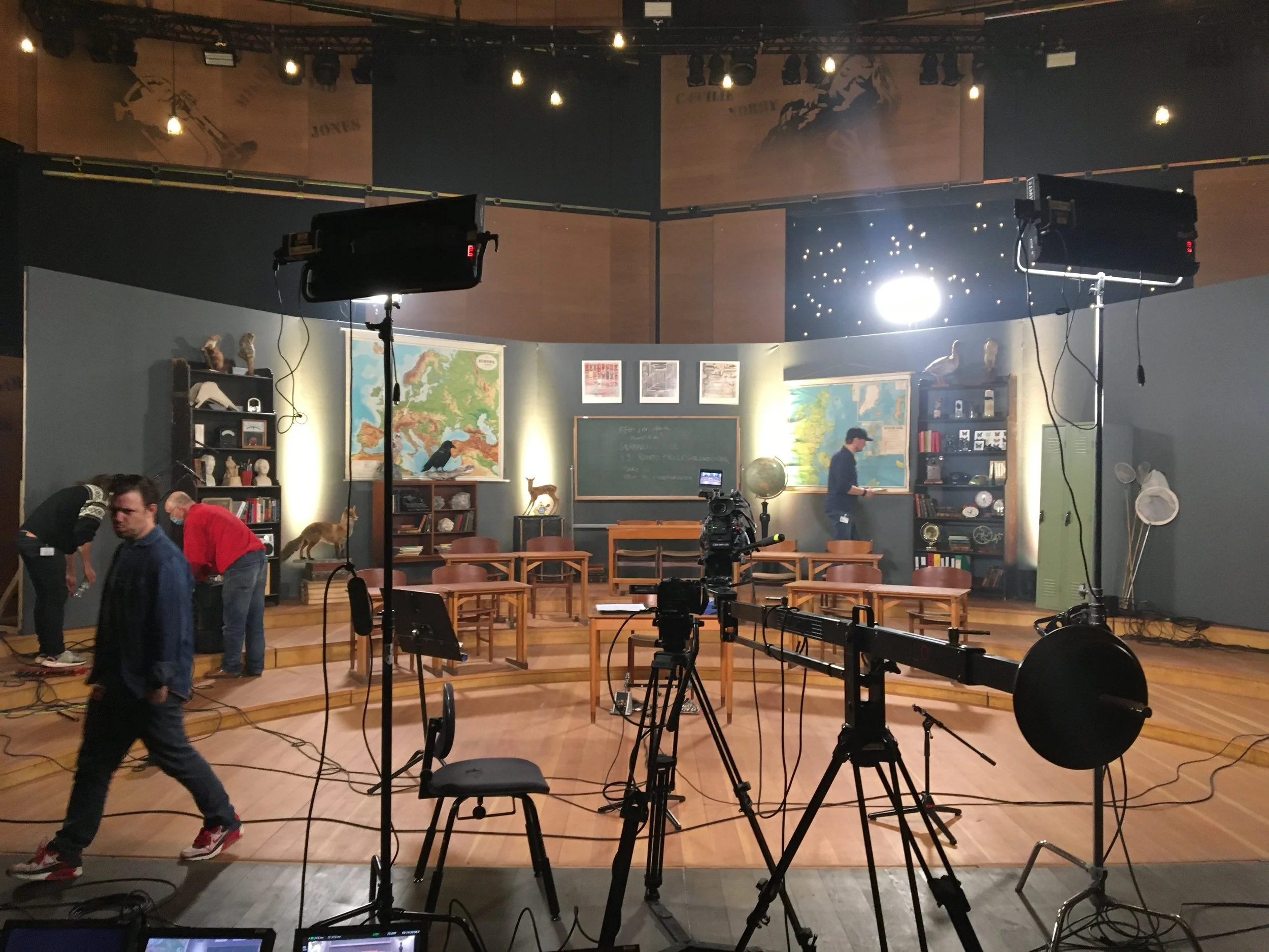 Behind the Scenes, Musiktime med Rune, DR Koncerthuset, Studie 2, Rune Thorsteinsson, Bonde Media, Foto: Jon Bonde Eriksen.