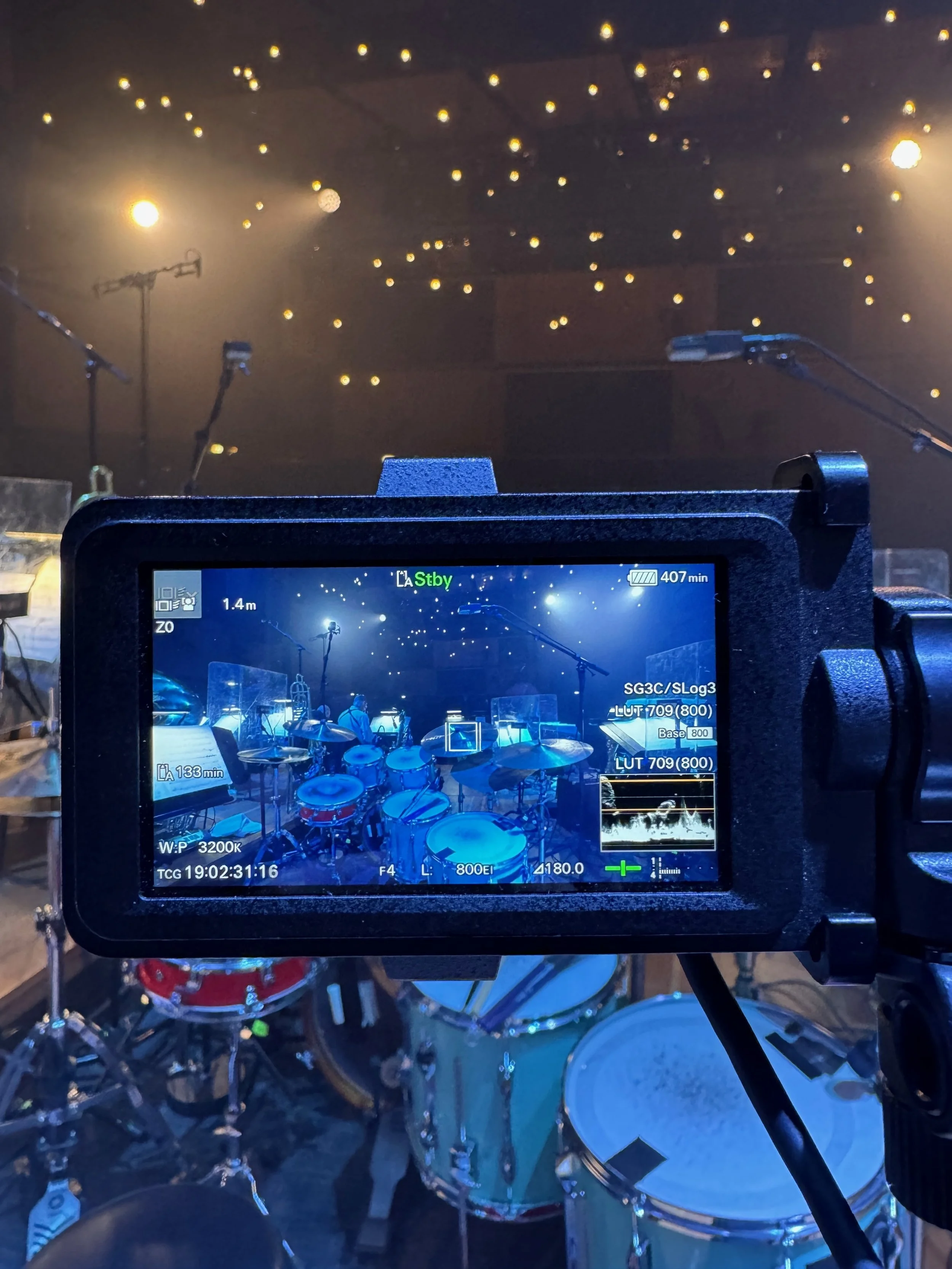 Behind the Scenes, DR Big Band, TV Producer, DR Koncerthuset, Studie 2, Bonde Media, Foto: Jon Bonde Eriksen.