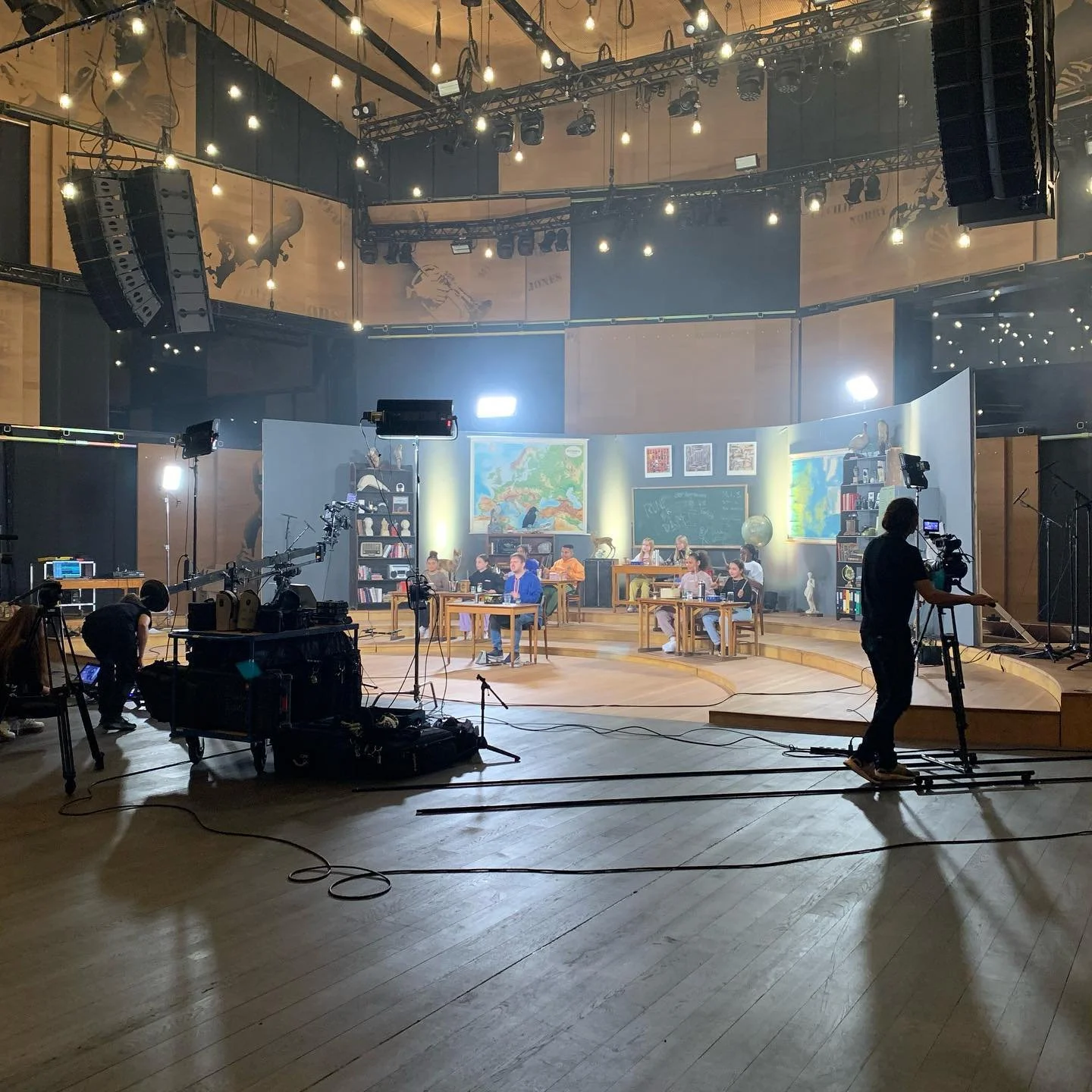 Behind the Scenes, Musiktime med Rune, DR Koncerthuset, Studie 2, Rune Thorsteinsson, Bonde Media, Foto: Jon Bonde Eriksen.