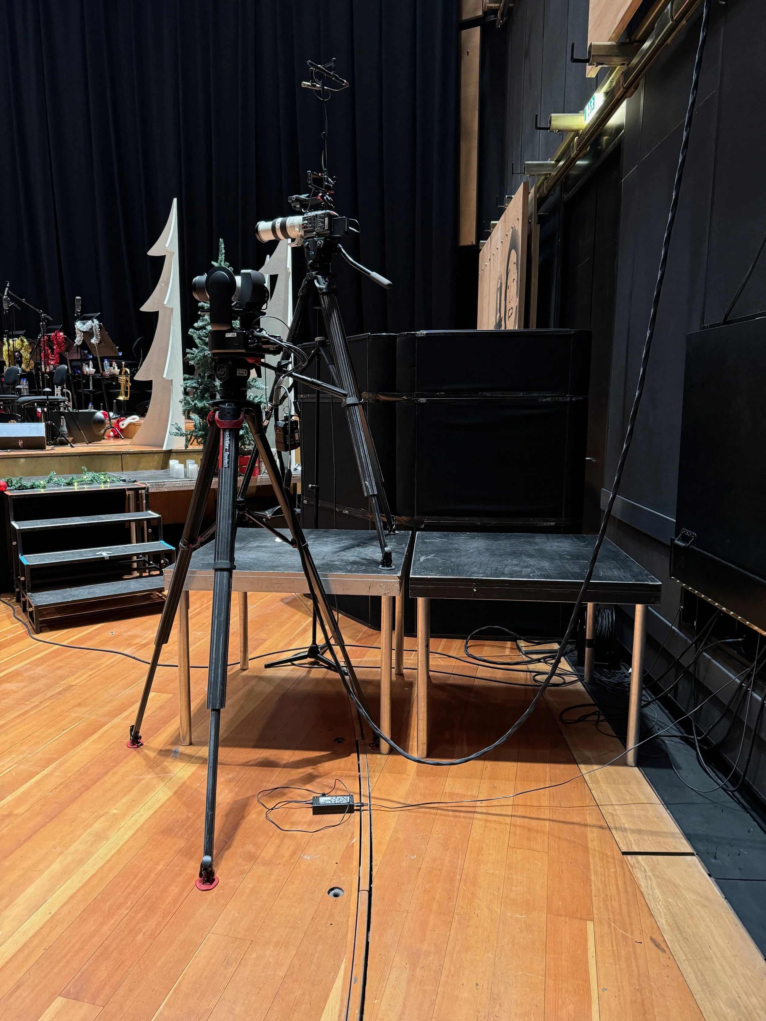 Behind the Scenes, DR Big Band, TV Producer, DR Koncerthuset, Studie 2, Bonde Media, Foto: Jon Bonde Eriksen.