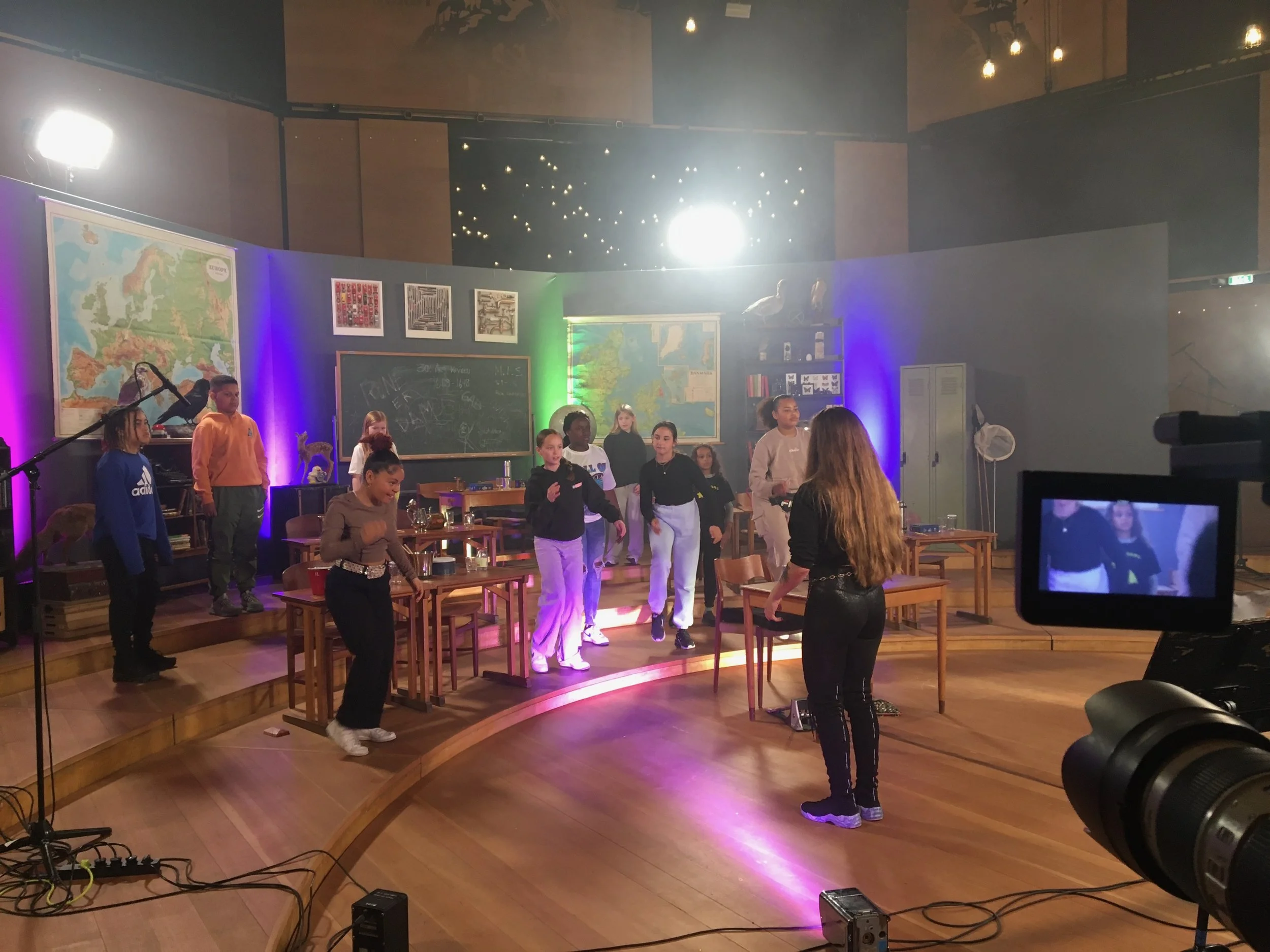 Behind the Scenes, Musiktime med Rune, DR Koncerthuset, Studie 2, Rune Thorsteinsson, Bonde Media, Foto: Jon Bonde Eriksen.