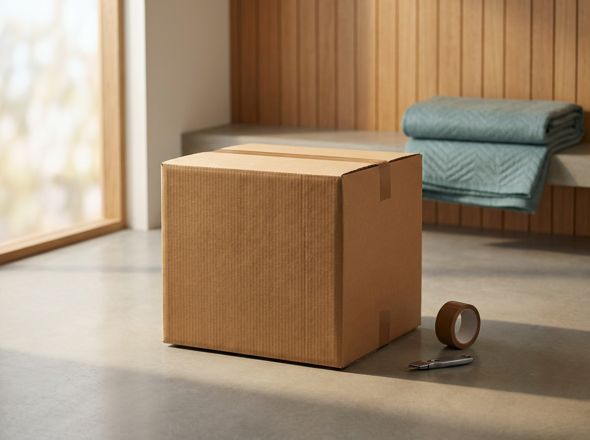 Heavy-Duty Moving Box