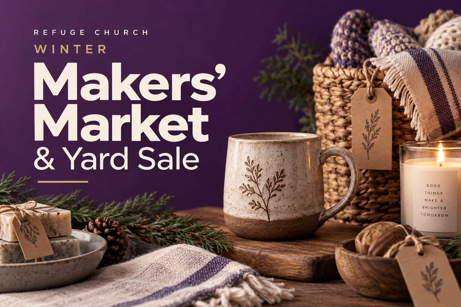 Refuge Winter Makers Market & Yard Sale