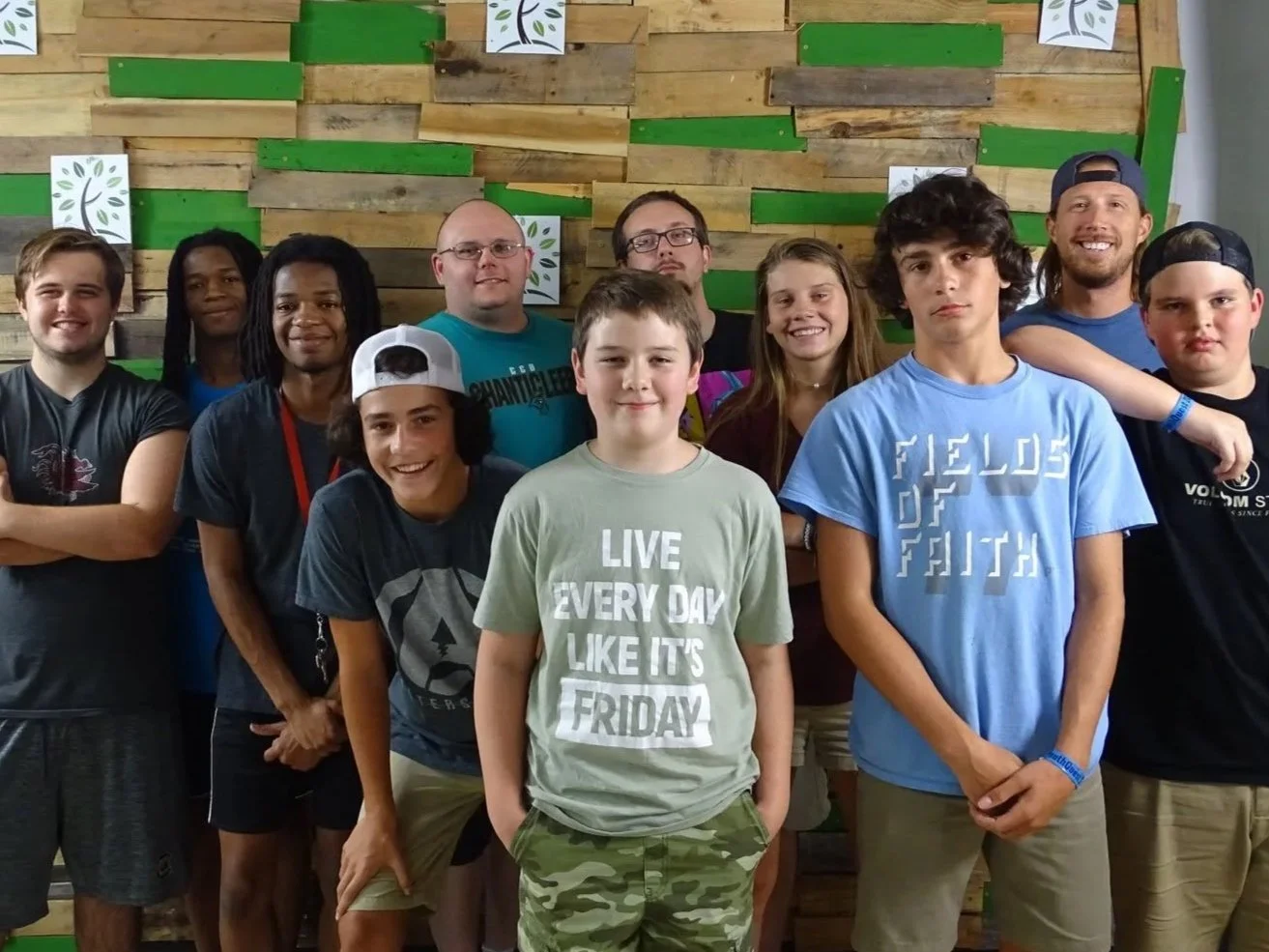 Refuge Youth students gathering in Murrells Inlet