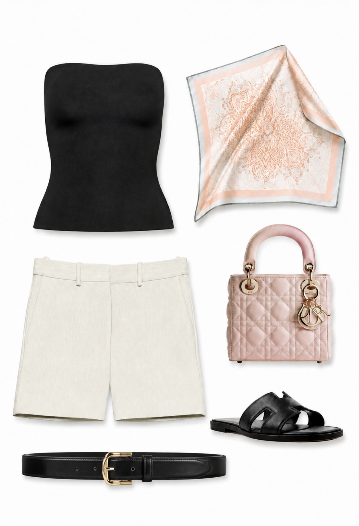 The perfect European summer tourist day outfit. It’s easy, polished, and made for walking around all day.