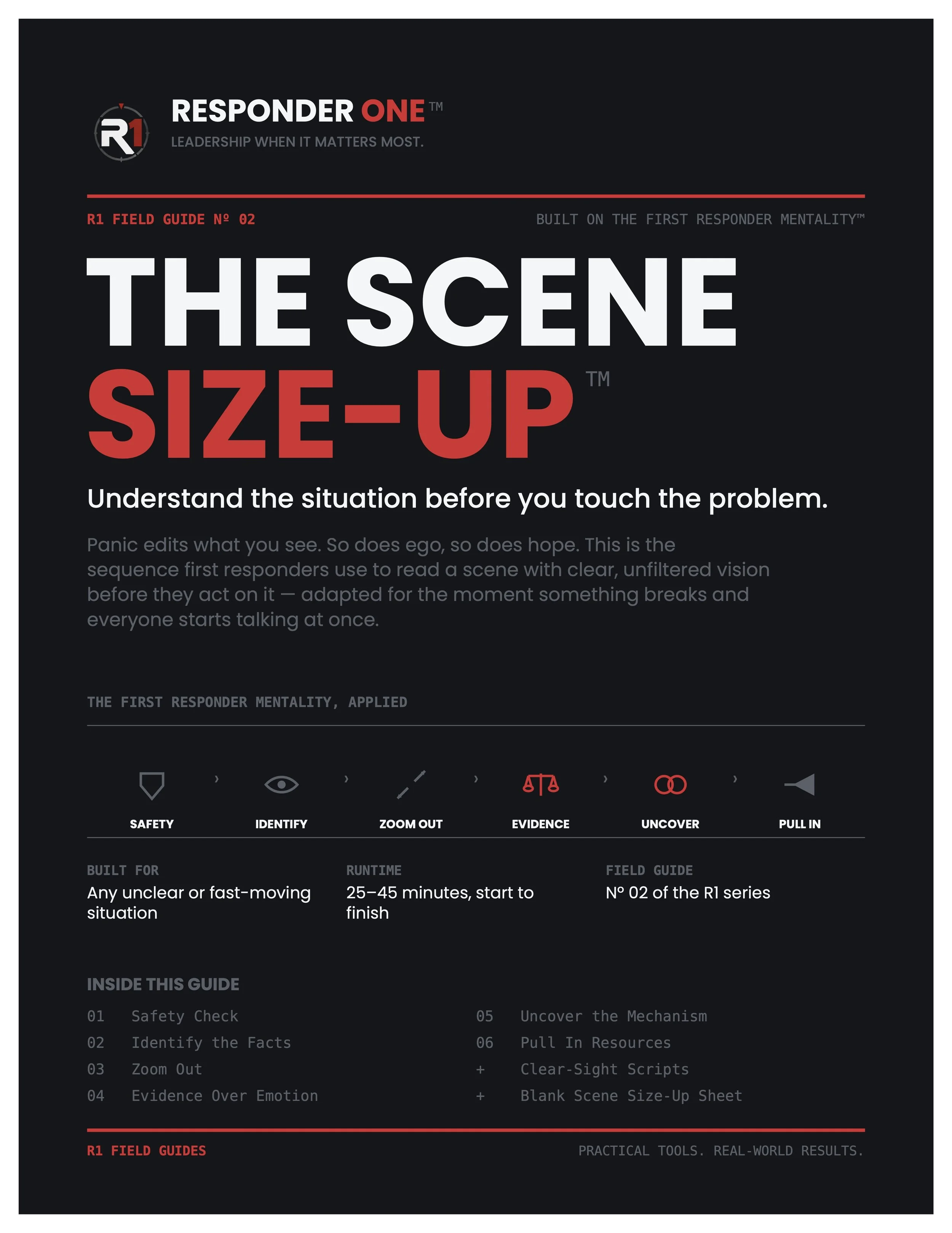 R1 The Scene Size-up