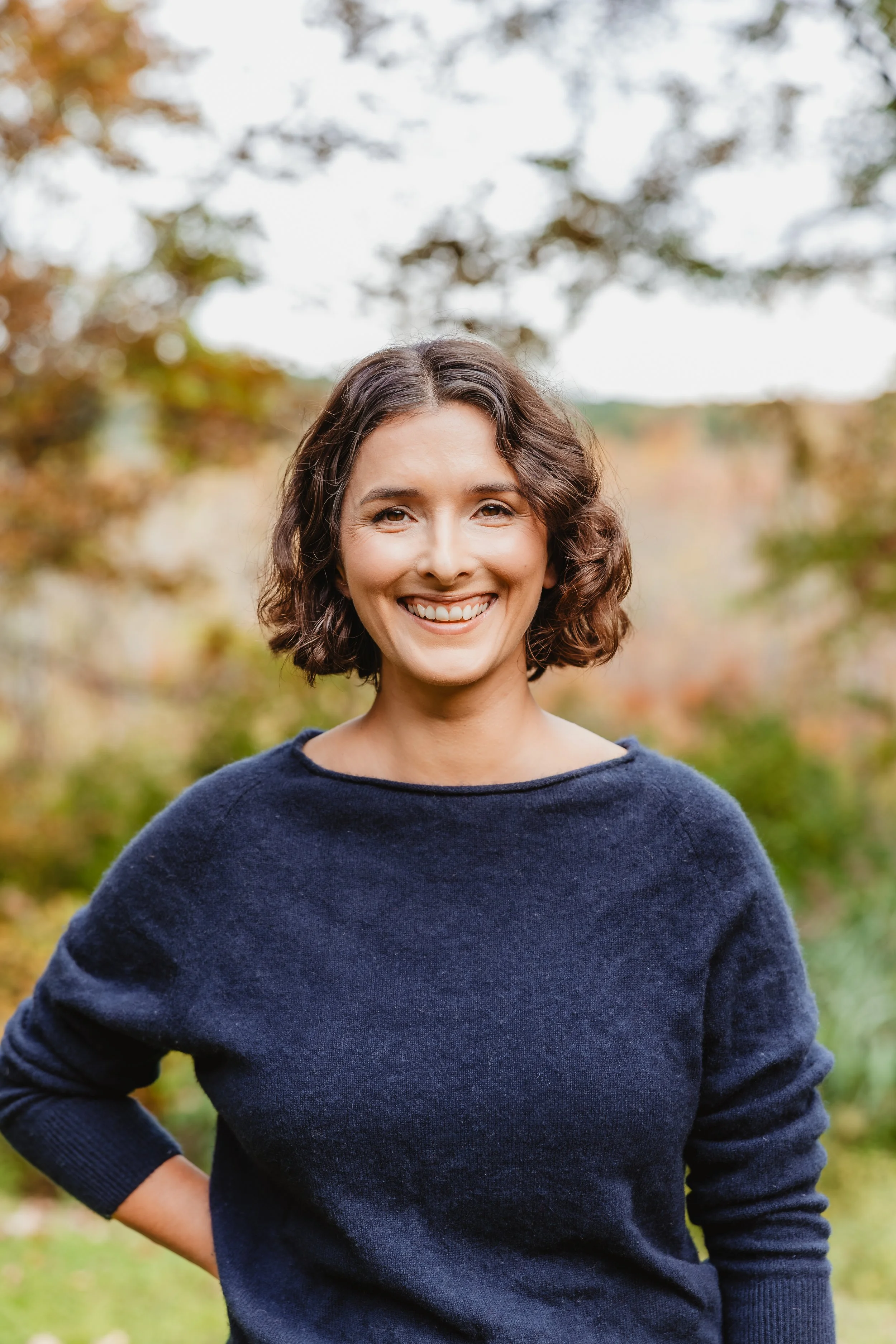 Irina Gillett, LCSW, psychotherapist, smiling